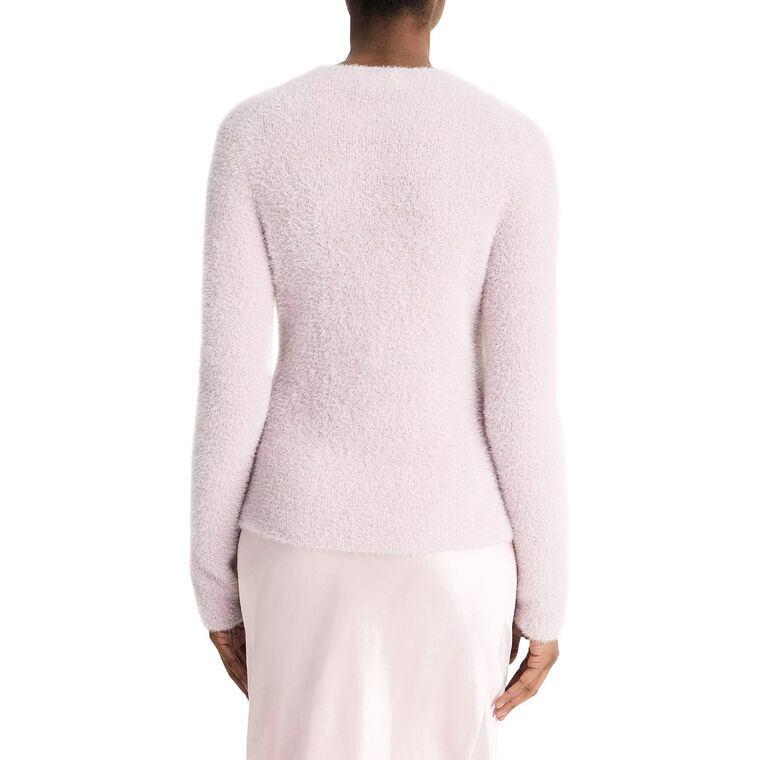Metallic Eyelash Pullover Sweater image number null