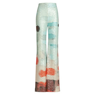Dalal High-Waisted Sequin Flare Pant