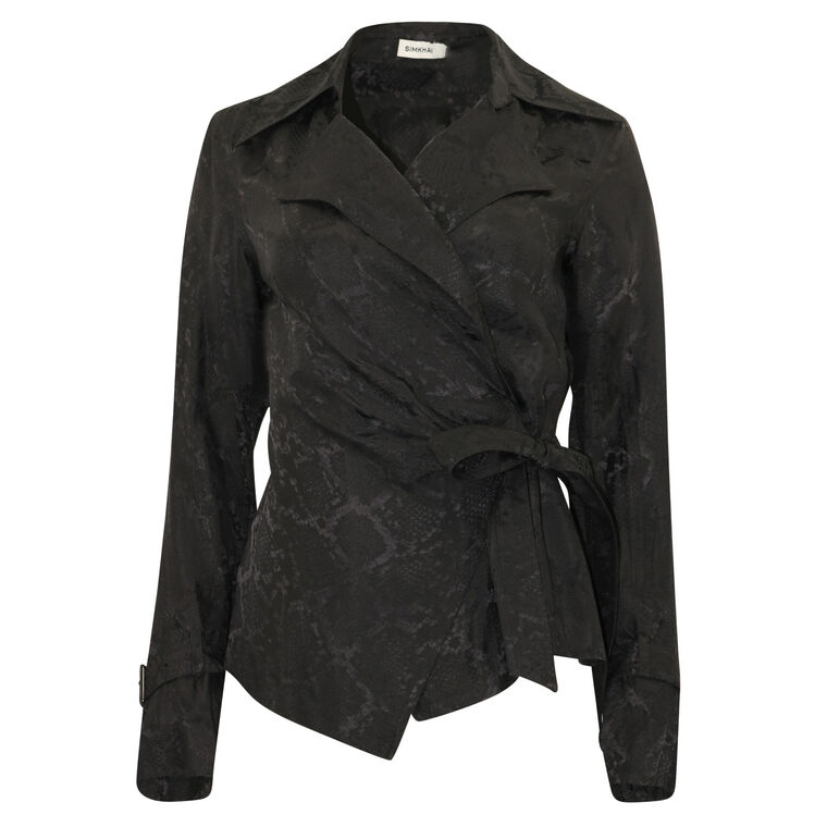 Milo Wrap Blouse image number null