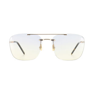 Classic Rimless Square Sunglasses