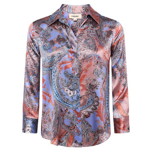 Dani 3/4 Sleeve Silk Blouse