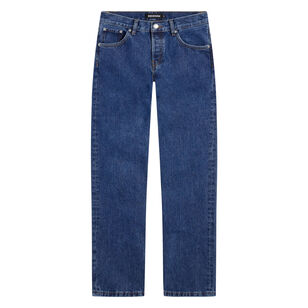 Ariel Mid Rise Straight-Leg Jean