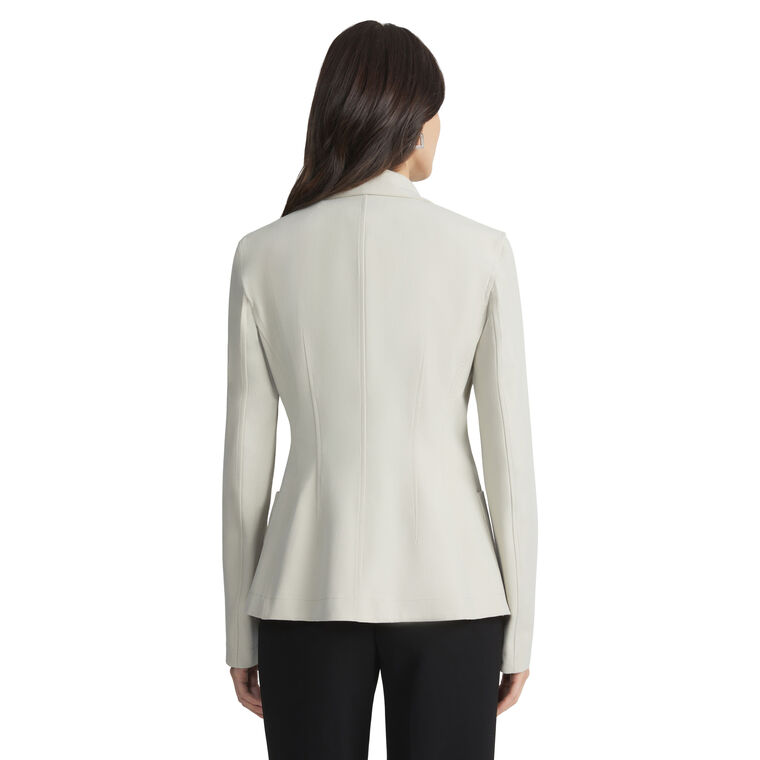 Techno Stretch Twill Patch Pocket Fitted Blazer image number null
