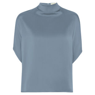 Satin Cape Tee