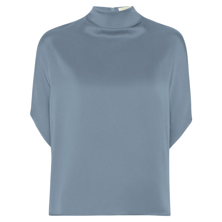 Satin Cape Tee image number null