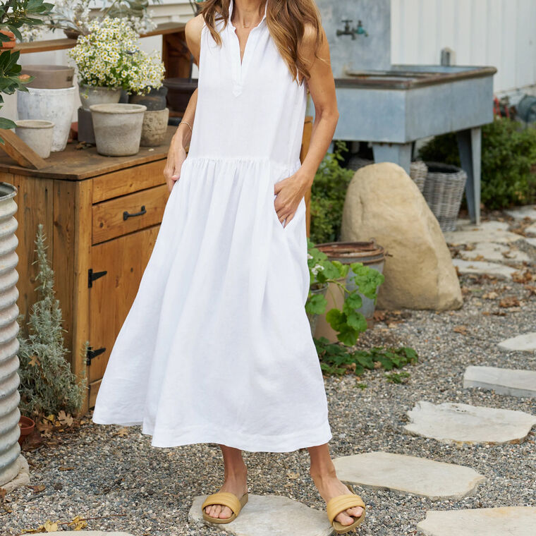 Daphne Sleeveless Popover Dress image number null