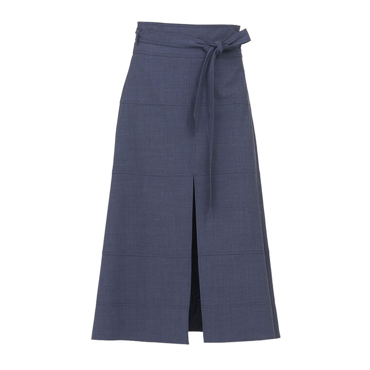 Hudson Denim Midi Skirt image number null