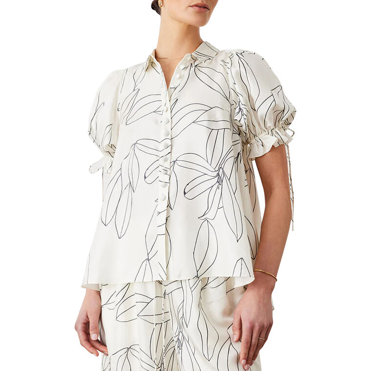Sara Silk Shirt image number null