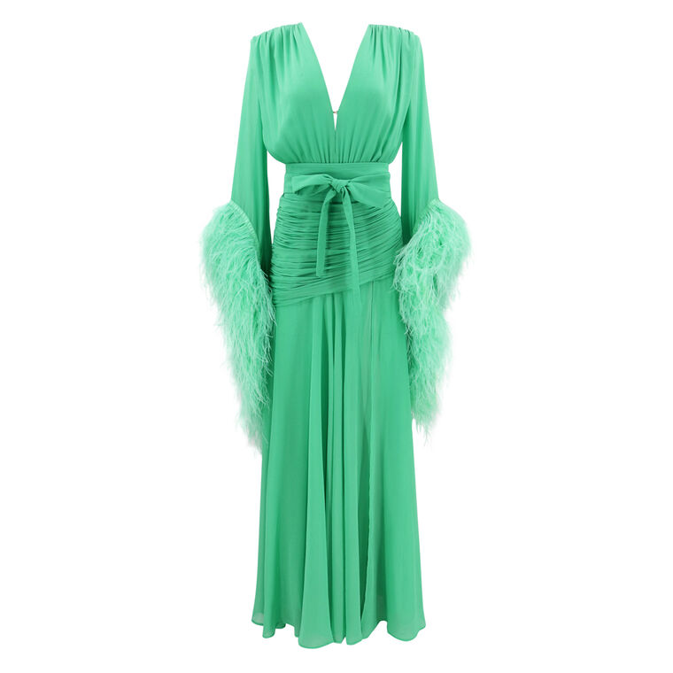 Geisha Feather Gown image number null