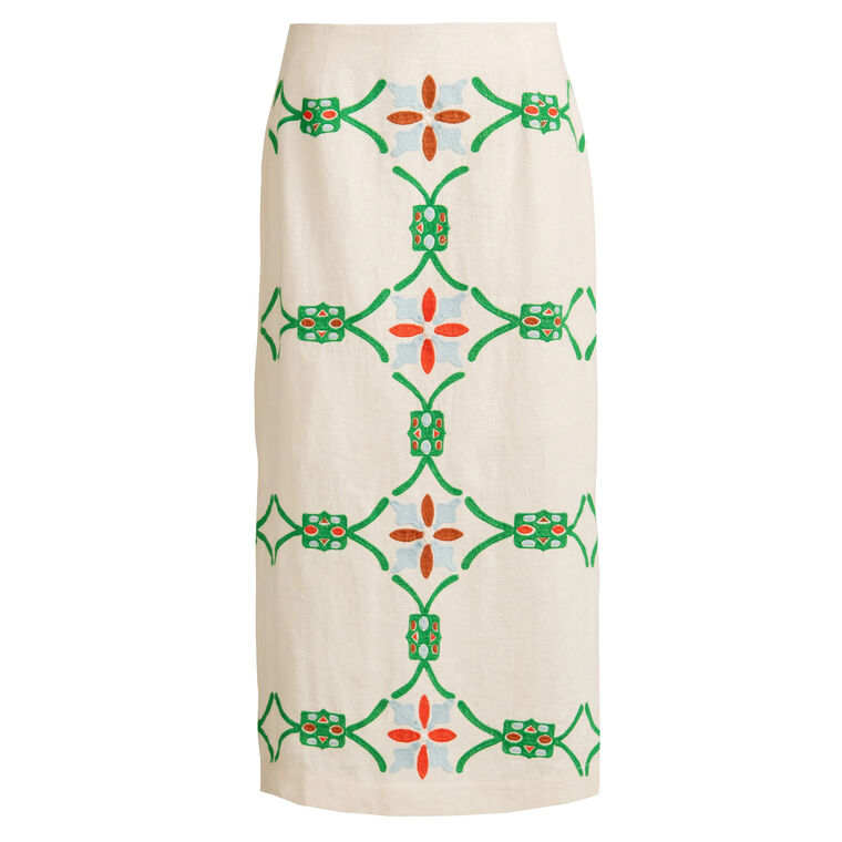 Chandler Midi Pencil Skirt image number null