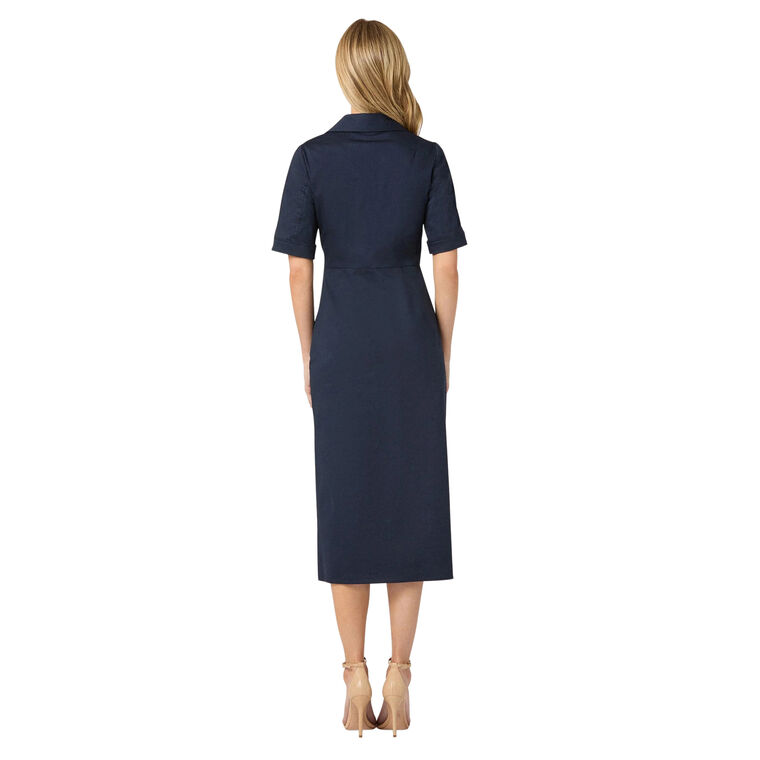 Margo Short Sleeve Midi Dress image number null