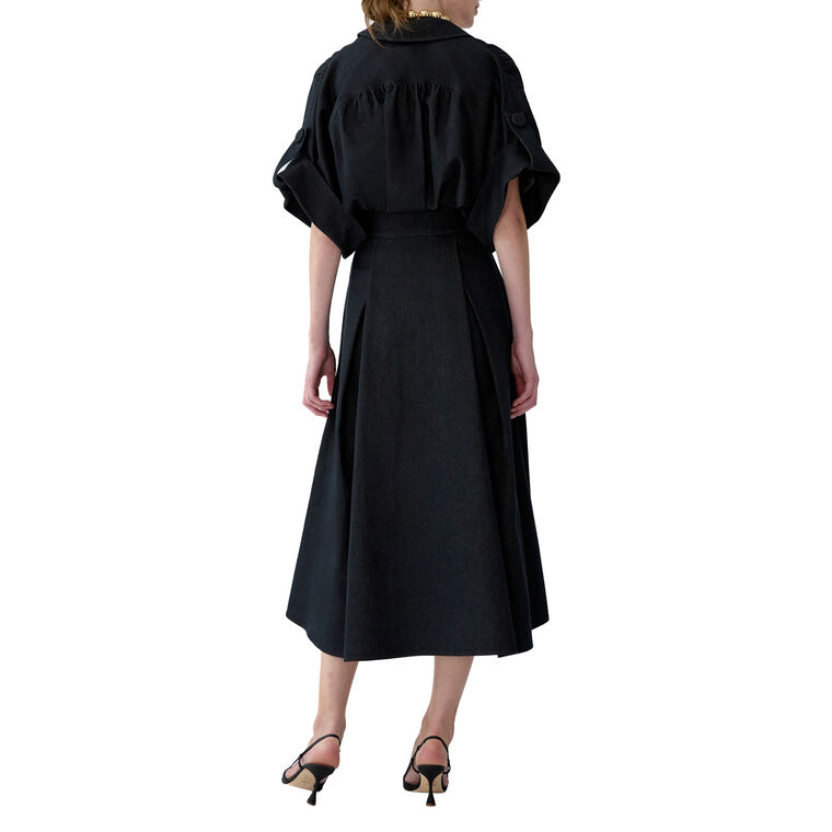Midi Shirt Dress image number null