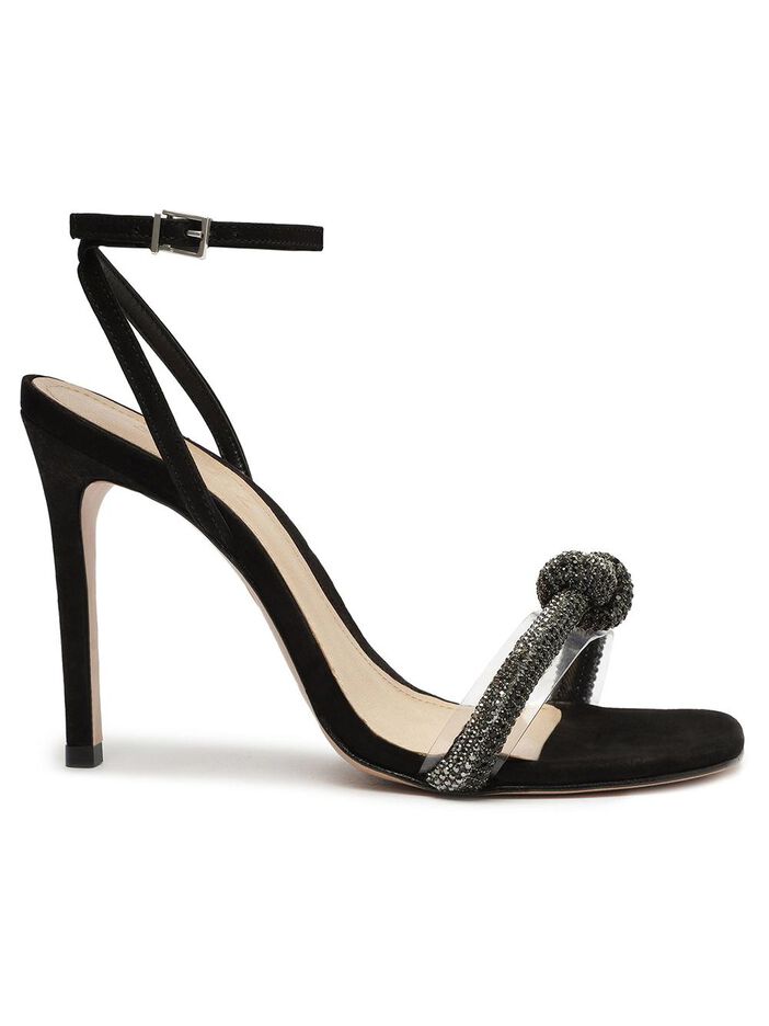 Ankle Strap Knotted Strap Heel image number null