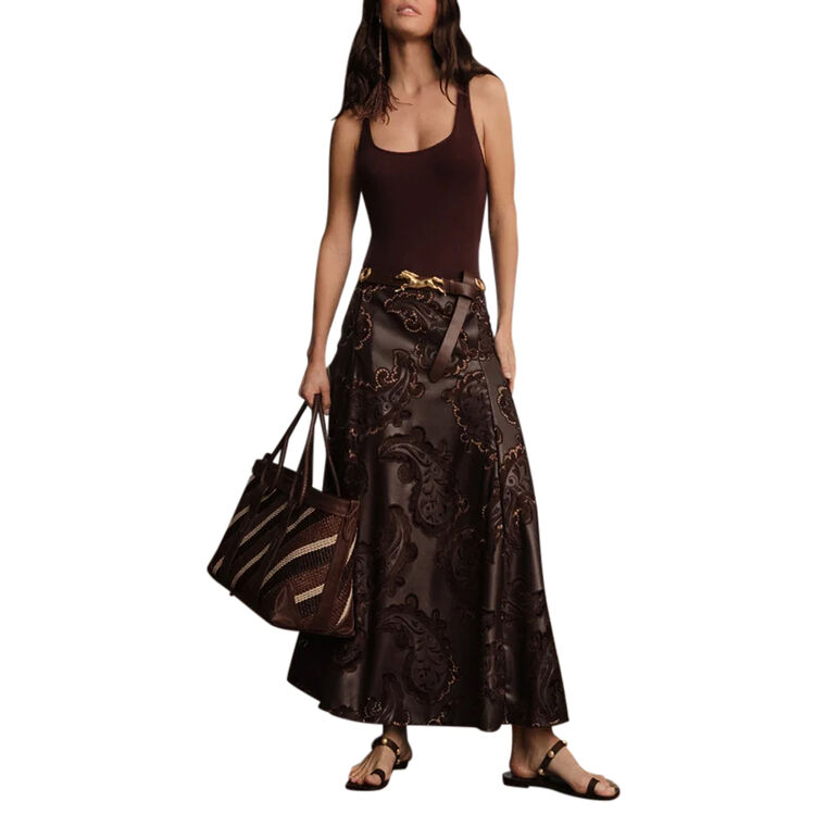 Heat of Bark Ankle Dress image number null