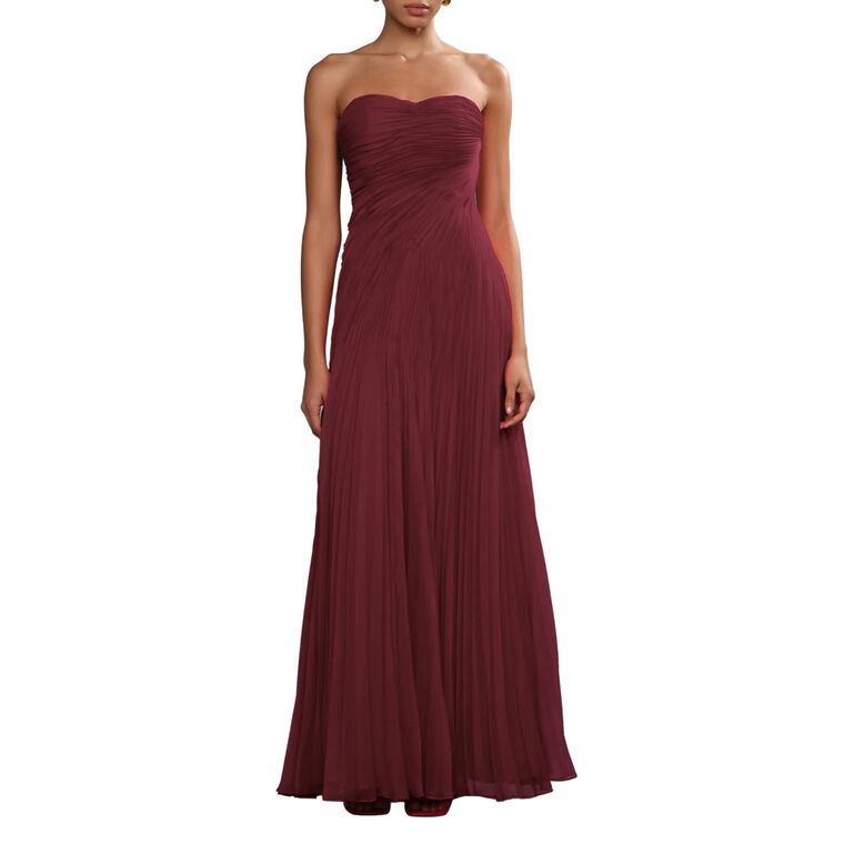 Elea Strapless Gown image number null