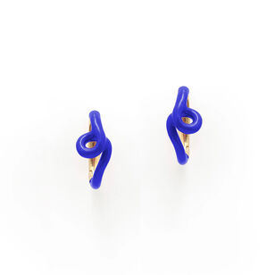 Single Wave Hoop Earrings