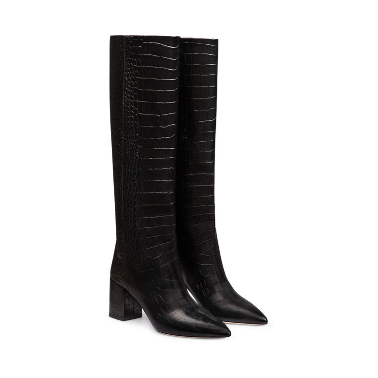 Anja 70mm Croc-Effect Boot image number null