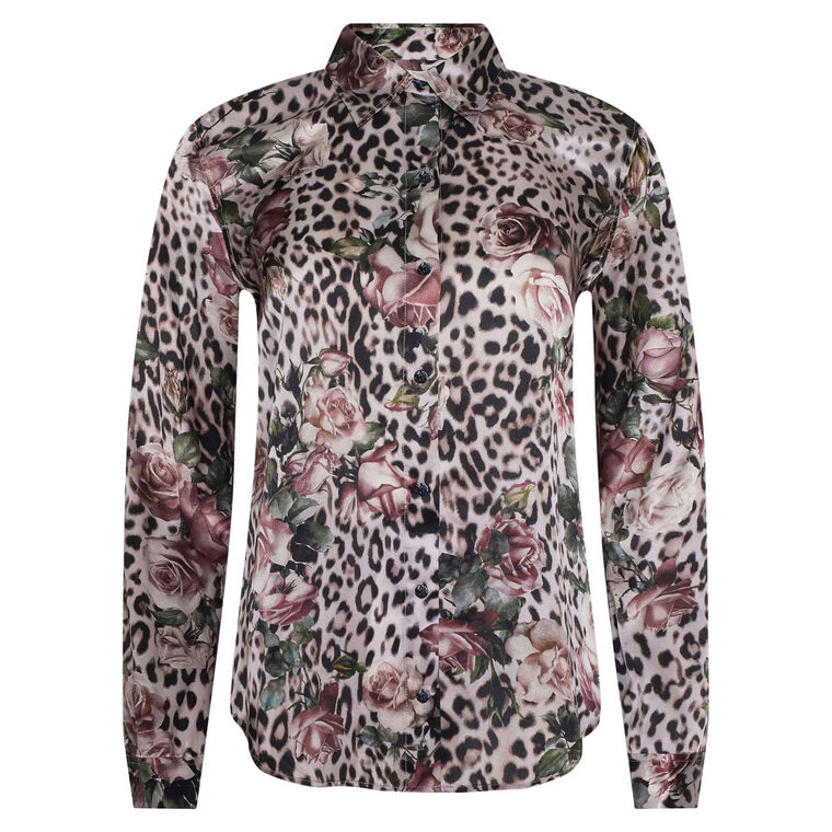 Tyler Long Sleeve Silk Blouse image number null