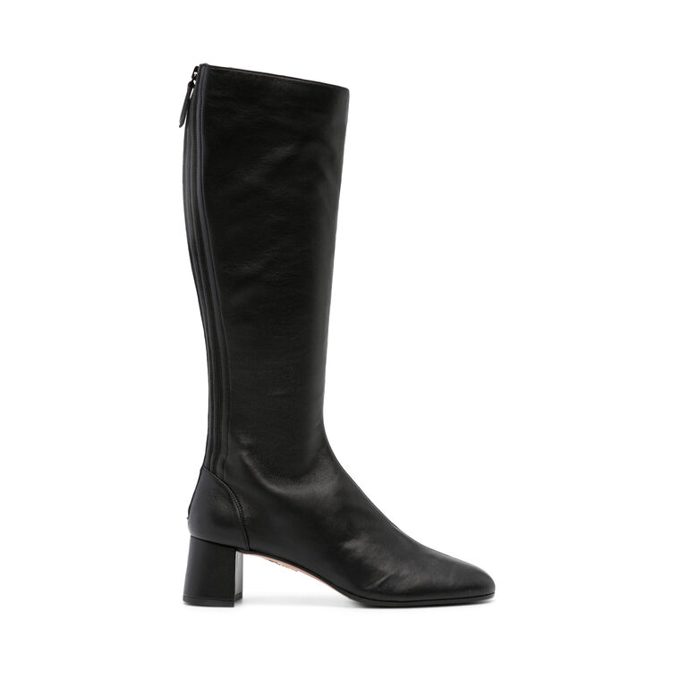 Saint Honore 50mm Leather Knee-High Boot image number null