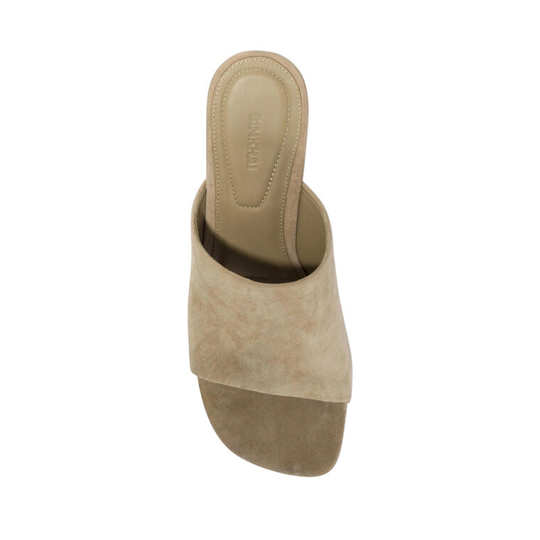 Shadow Mule Suede Sandal image number null