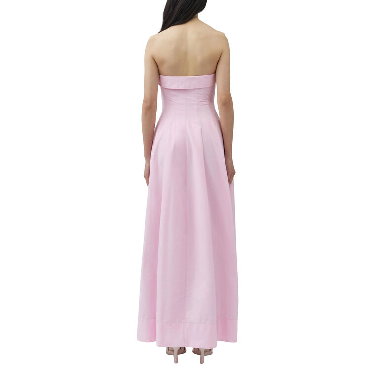 Avril Cotton Bustier Maxi Dress image number null