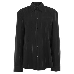 Long Sleeve Viscose Suiting Detached Shirt
