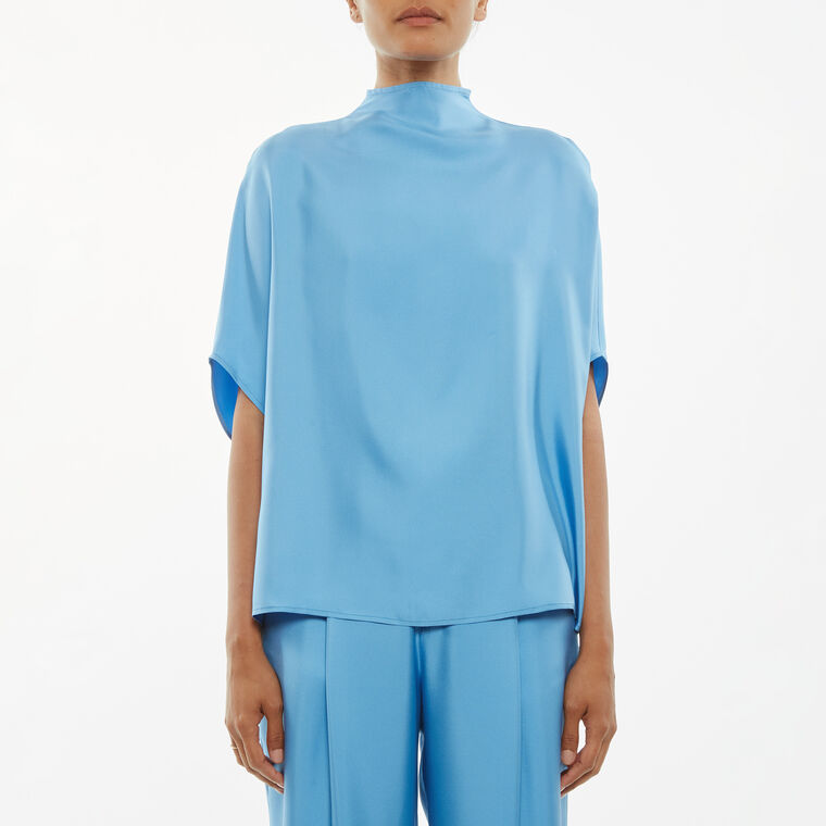 Organic Silky Twill Cape Tee image number null