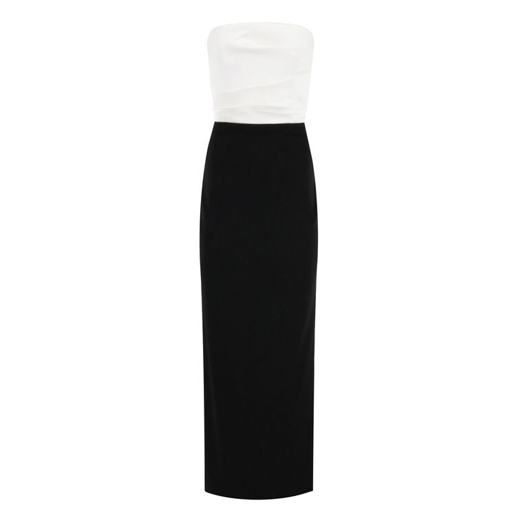 Vera Strapless Gown With Stole image number null