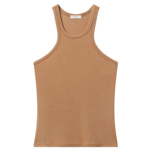 Dean Racerback Rib Knit Tank Top