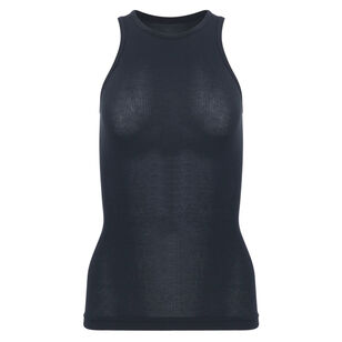 Circular Fine Rib T-Shirt Tank