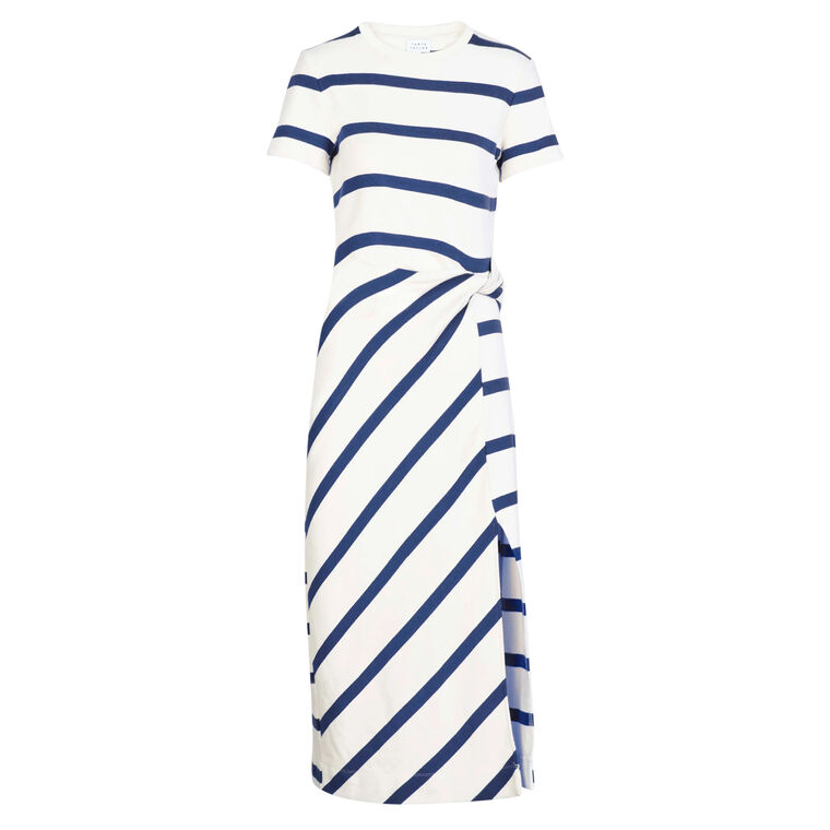 Short Sleeve Striped Cody Dress image number null