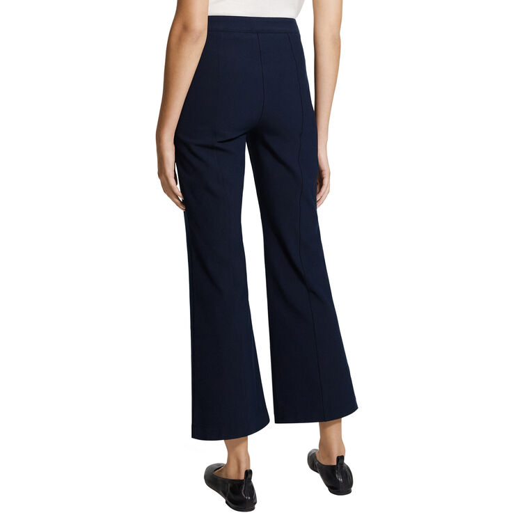 Pintuck Seamed Kick Flare Pants image number null