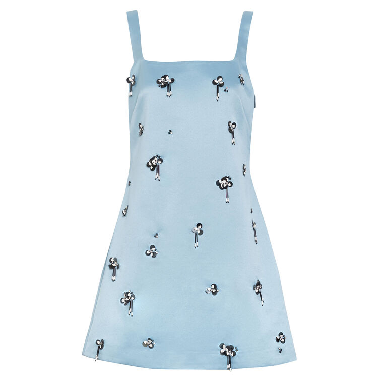 Barton Sleeveless Embellished Mini Dress image number null