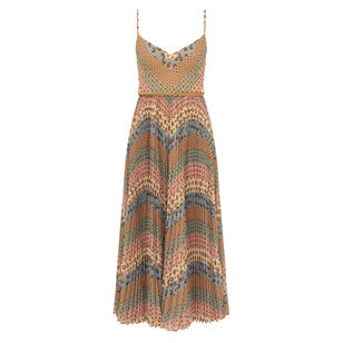 Sunray Pleated Picnic Dress