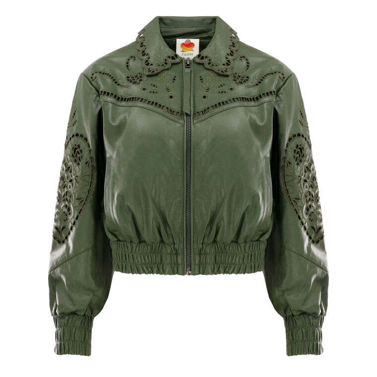 Richelieu Heart Leather Jacket image number null