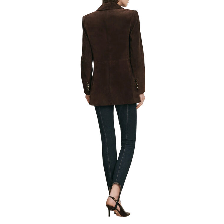 Maci Suede Dickey Jacket image number null