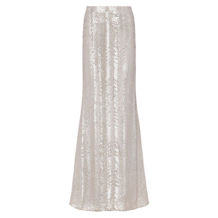 Zeta Sequin Maxi Skirt image number null