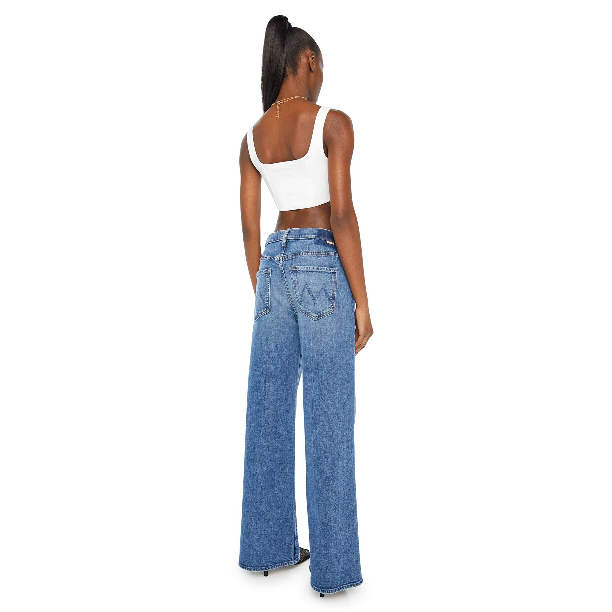 Mother The Ditcher Roller Zip Skimp Jean | Tootsies