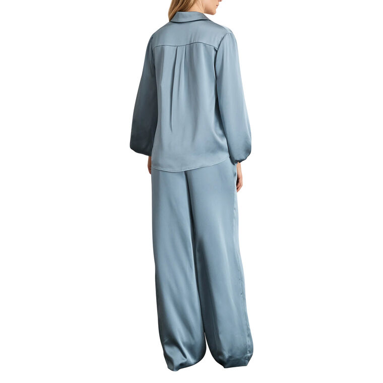 Marina Long Sleeve Button-Up Top image number null