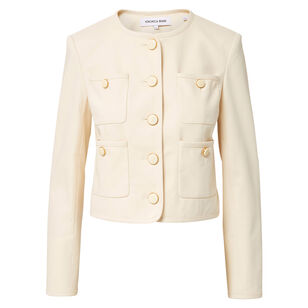 Cirtane Patch Pocket Collarless Jacket