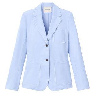 Three Pocket Blazer With Contrast Trim