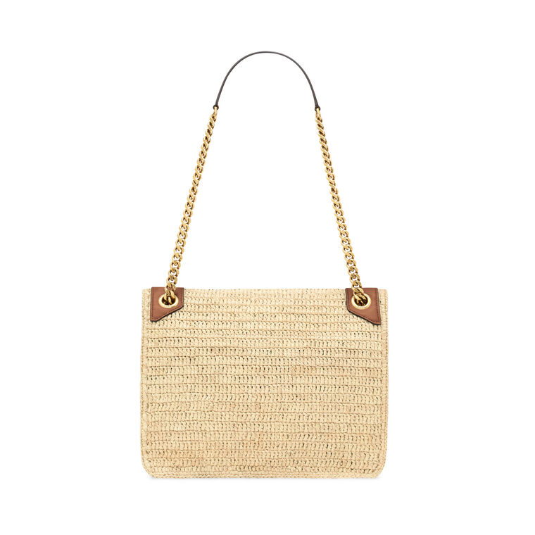 Niki Medium Shoulder Bag In Raffia image number null