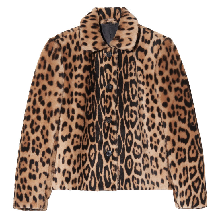 Montmartre Shearling Cropped Jacket image number null