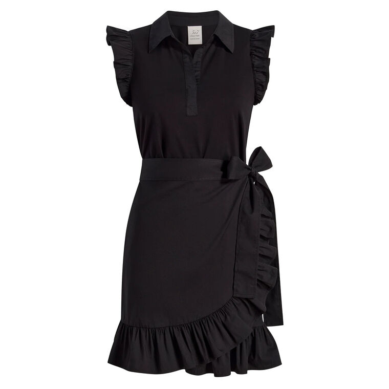 Collar Mahlia Short Sleeve Mini Dress image number null