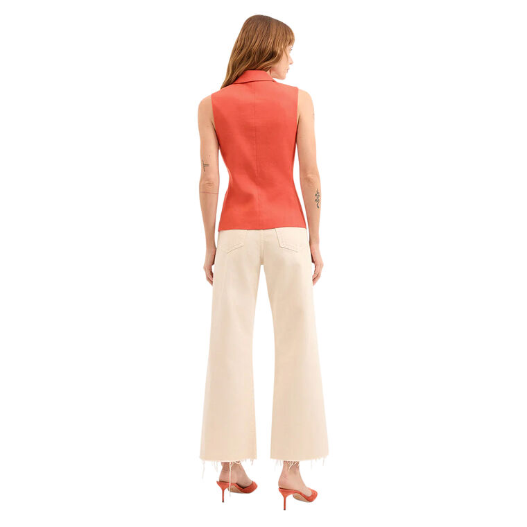 Benny Linen Vest image number null