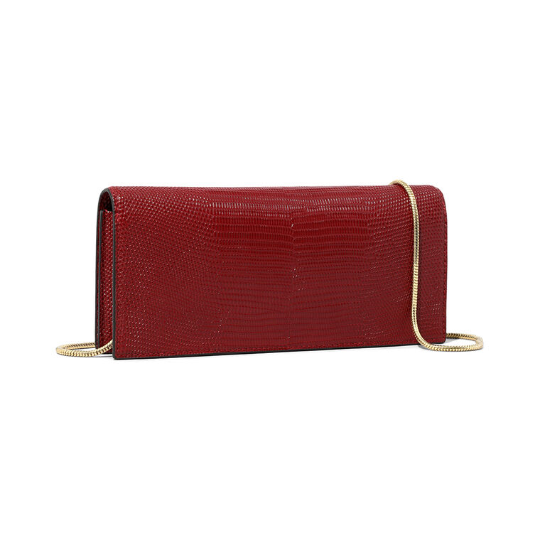 Twisted Gold Side Handle Clutch image number null