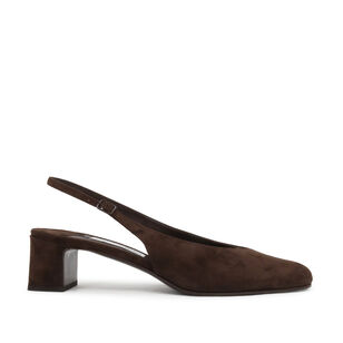 Eyla 45mm Suede Slingback Pump