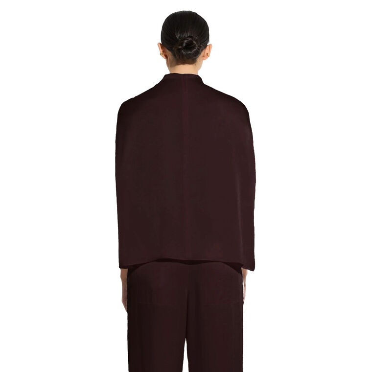 Satin Cape Tee image number null