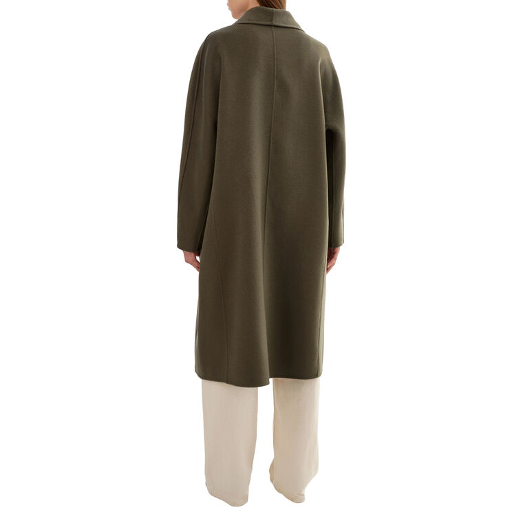 Thara Shawl Collar Wool Coat image number null