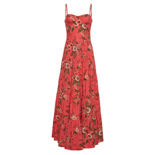 Ashton Sleeveless Bustier Maxi Dress